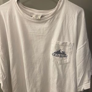 Old Row comfort colors pocket tee